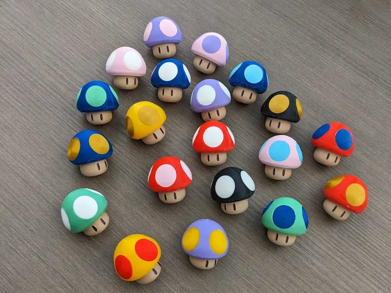 Champiñones de Mario