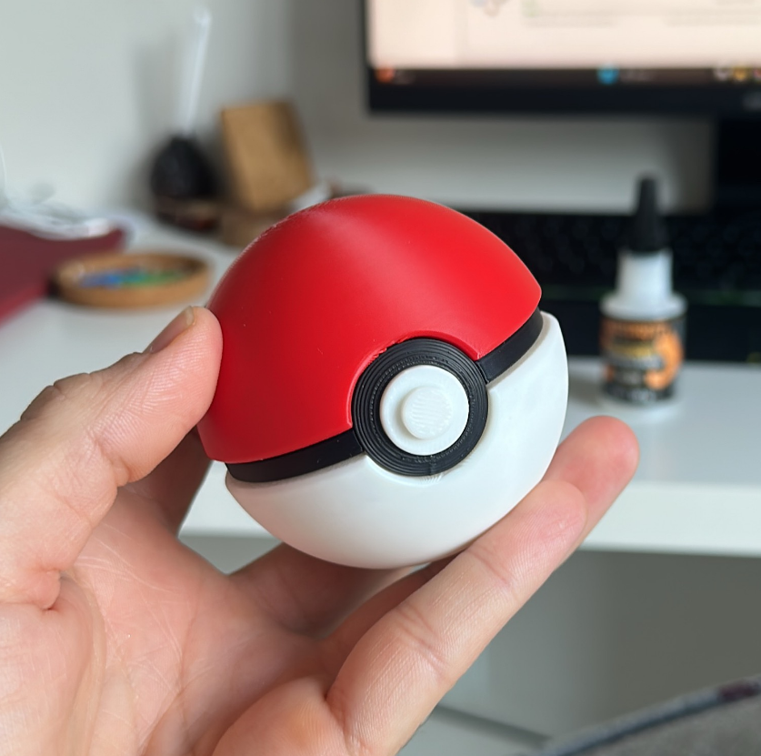 Pokéball - Pokémon (Impresión 3D)
